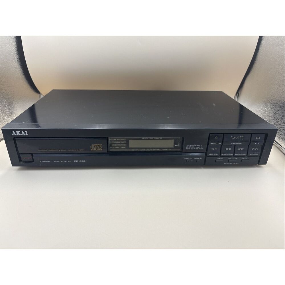 AKAI CD-A30 Compact Disc Player, Vintage (1986) NOT TESTED